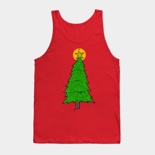 Christmas Tree Maze Tank Top